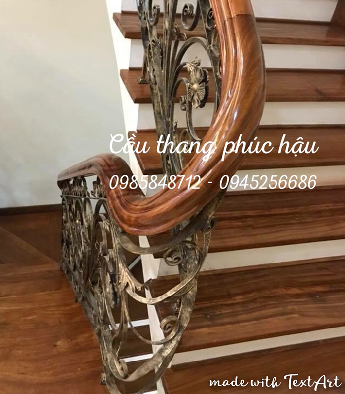 Cầu thang sắt nghệ thuật - 79