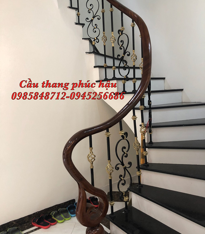 Cầu thang sắt nghệ thuật - 91